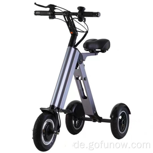 Hochwertiger elektrischer Roller Dreirad -Roller ältere Menschen